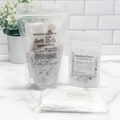 Woodland Beach Tea-Infused Bath Salts