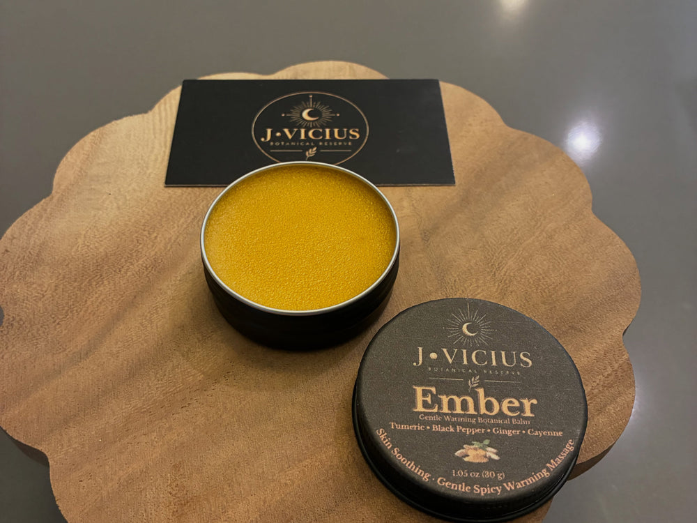 J·Vicius Ember Balm - Ginger · Turmeric · Black Pepper · Cayenne