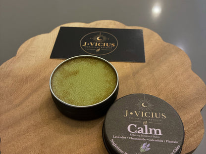 J·Vicius Calm Balm - Lavender · Chamomile · Calendula · Plantain